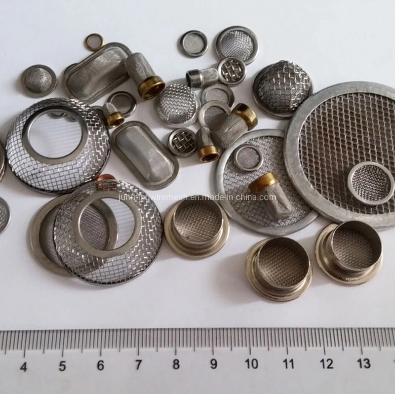 Stainless Steel 304 316 Perforated Metal Filter Tube for Food Liquid Oil Water Fuel Filtering