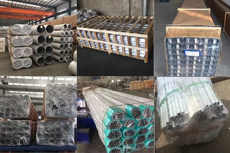 6063 T5 T6 Anodized Pipe Customized Thick Wall Aluminium Tube