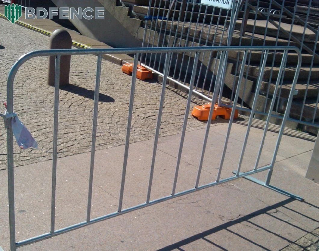 Welded ISO9001 Approved Crowd Control Barrier Garden Chain Link Construction Australia Temporary Fence