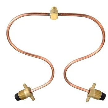 Source Factory Male Brass Connect 1/4&quot; 6.35mm Copper Tube Gas Fitting