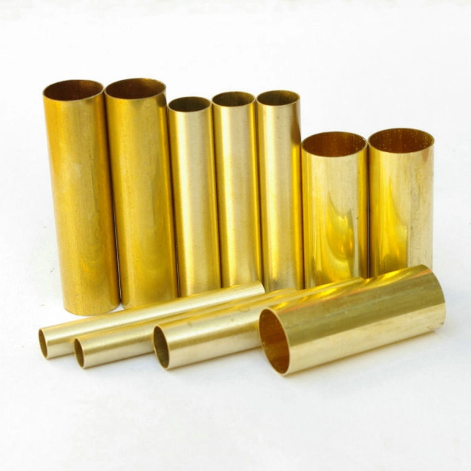 High Quality Straight Brass Pipe 6mm 9mm 15mm 18mm Factory H62 C27200 C27000 Thin Walled Small Diameter Hollow Brass Tube