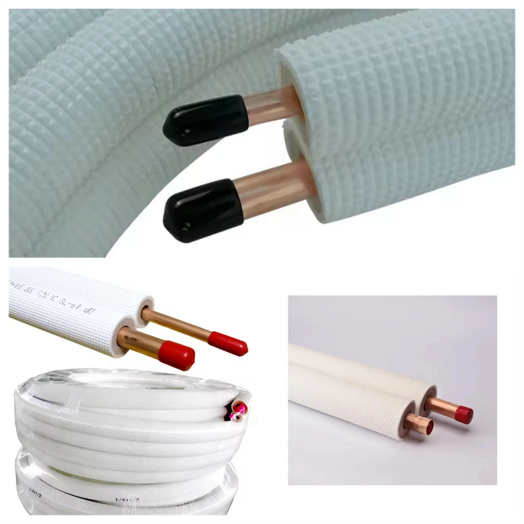 1/4&prime;&prime;+1/2&prime;&prime; Insulated Copper Tube /Pipes for Air Conditioners