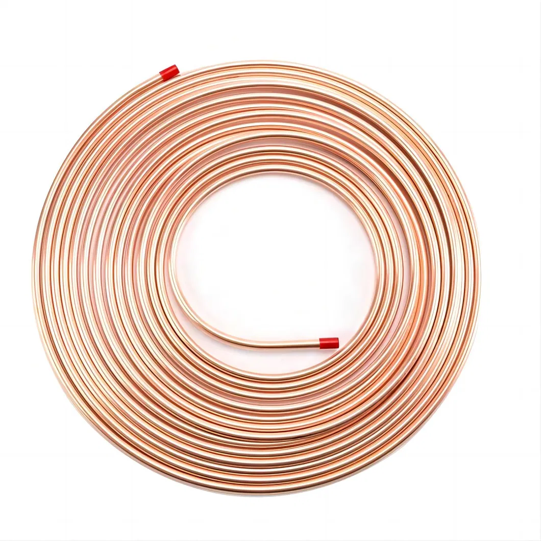 Factory Price C26000 Od 1/2&quot; 3/4&quot; Seamless Straight Brass Copper Round Tubes