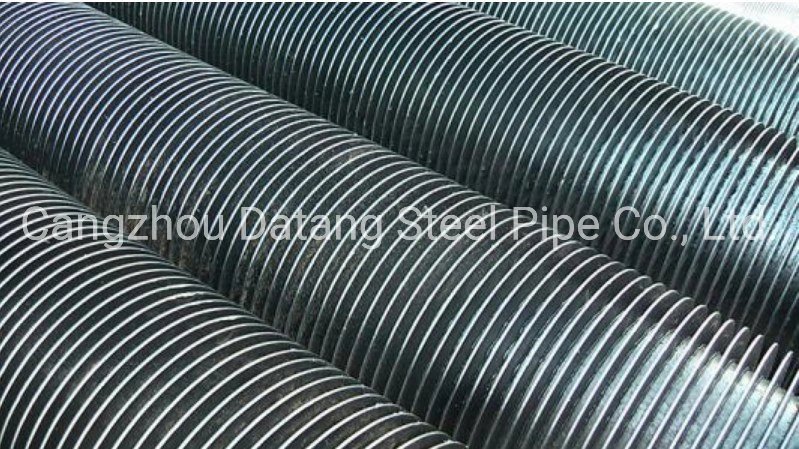 OEM/ODM Finned Copper Tubing for Oil Cooler in Machinery Extruded Fin Tube Heat Exchange Condenser Pipe Soldering The Strip and Tube