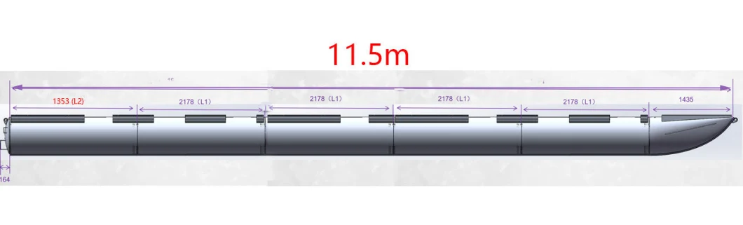 Kinocean 18FT Aluminum Pontoon Float Tubes for Sale