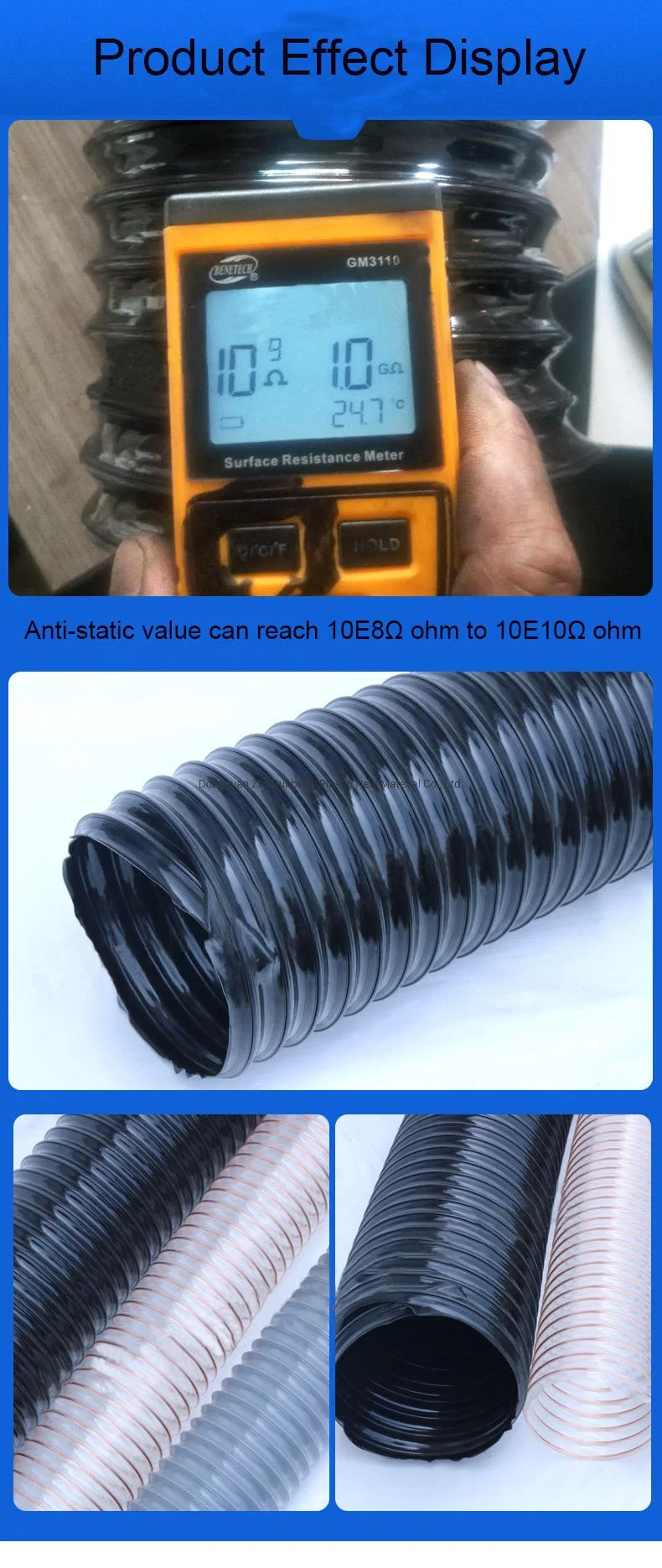 Retractable Central Automotive Vacuum Hose Car Vacuum Tubing