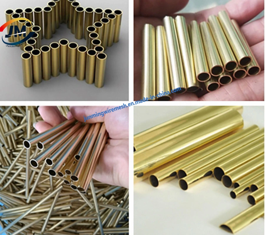 Factory Price Seamless Copper Brass Coil Nickel Cuzn10 Cu70ni30 Brass Tube for Water Pipes