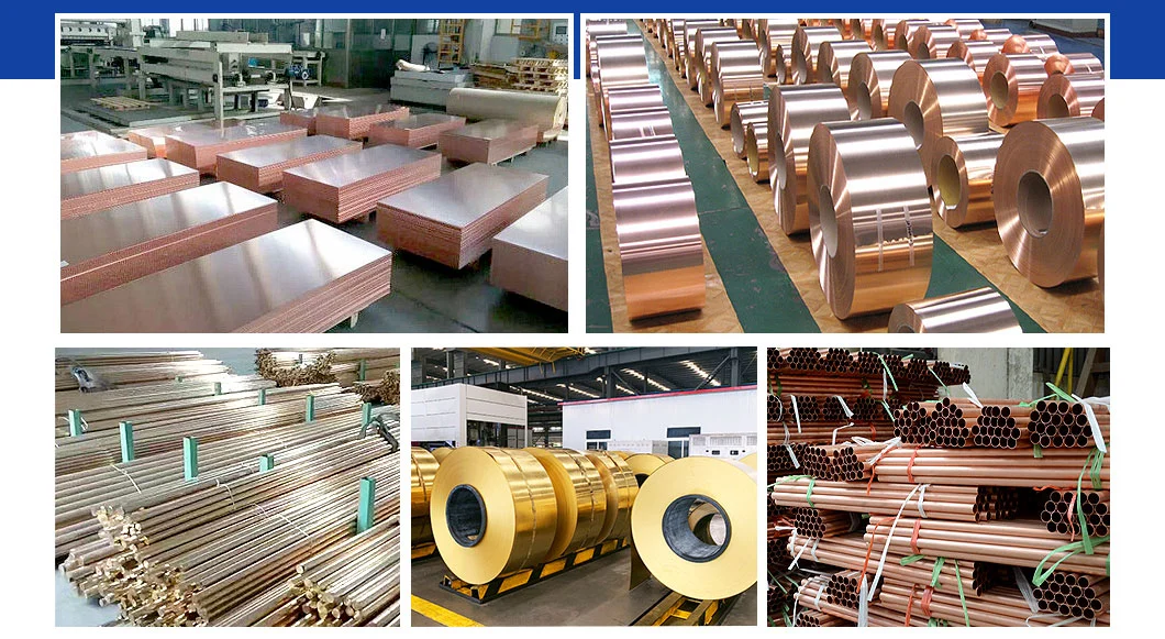 Copper Tube Copper Coil H59 H62 H65 H70 H90 H96 Small Large Diameter Round Square Tube