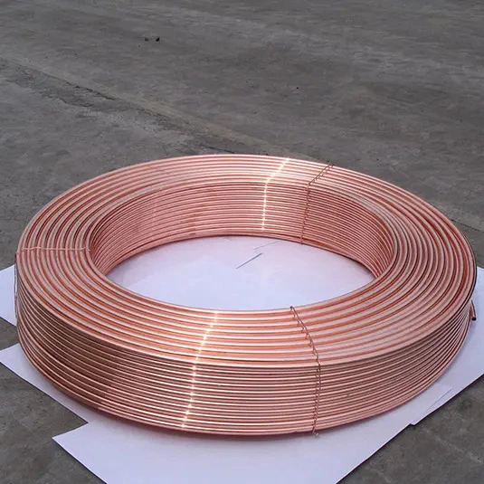 1/4 5/8 3/8 1/2 Inch Refrigeration Copper Tube Pancake Coil Copper Pipe Air Conditioner Copper Tube