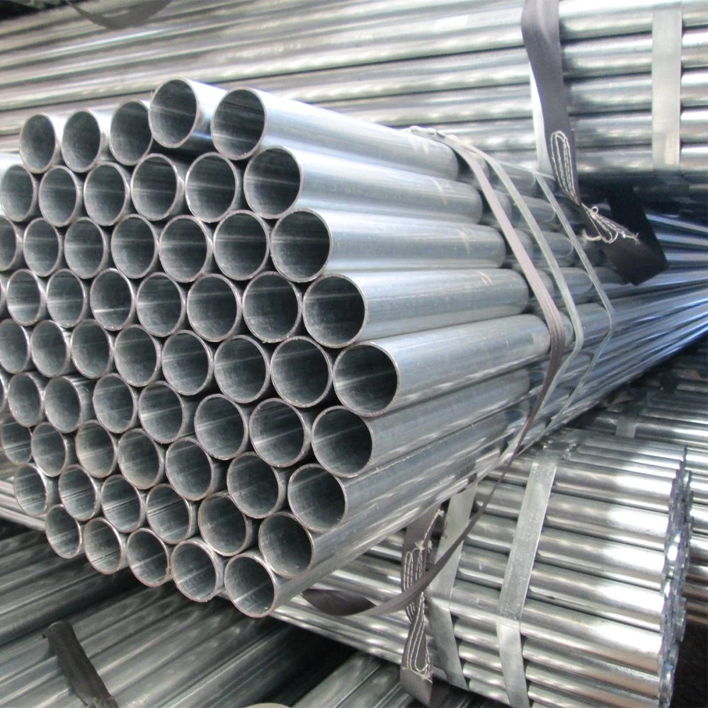 Hot Sale Good Quality Best Price SPCC 2.5X2.5 Galvanized Steel Square Rectangular Round Tubing