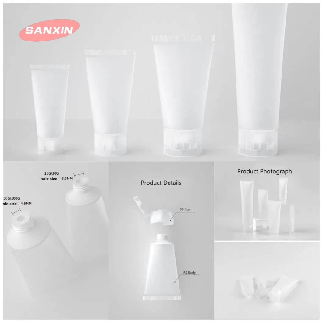 Hand Cream Tube Empty Plastic Aluminum Cosmetic Packaging Abl Tube with Octagonal Cap