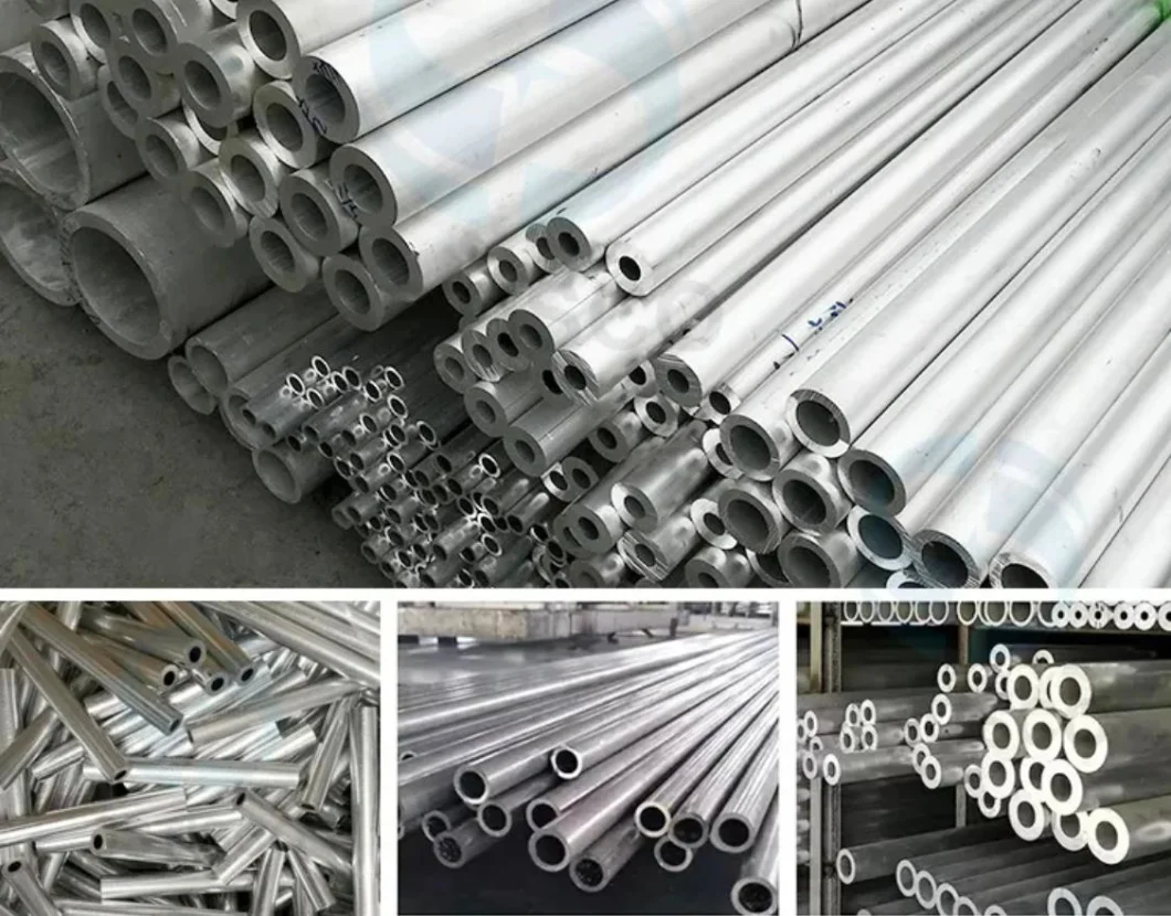 6063 6061 Aluminum Round Tube Seamless Aluminum Straight Tubing