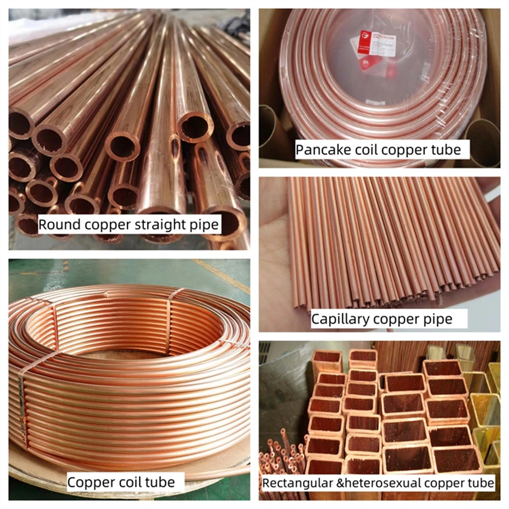 100mm 150mm 300mm Diameter Copper Straight Pipe