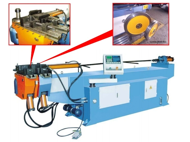 Rt-75nc Automatic Tube Bender /3 Inches Exhaust Tube Pipe Bending Machine Manufacturer in China