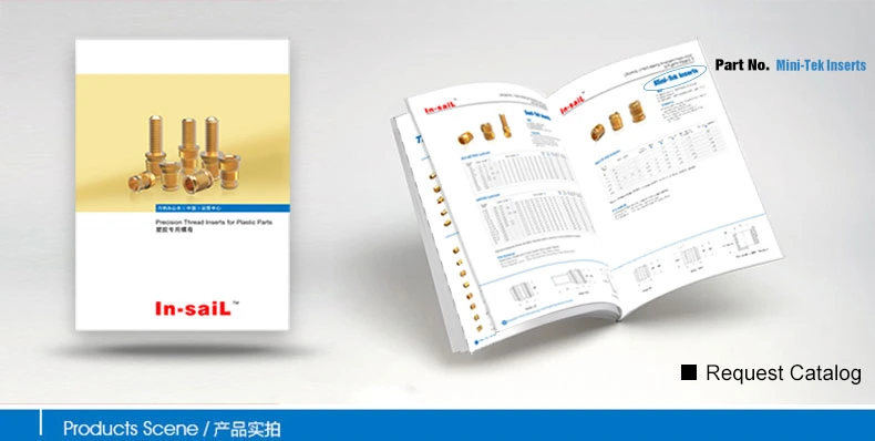 Fiber-Sert Inserts Are Internally and Externally Threaded Metal Bushings