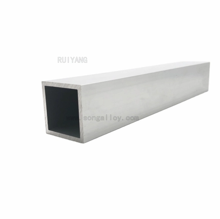 Round/Square/Oval or Customized Size Aluminum Rectangular Tubing