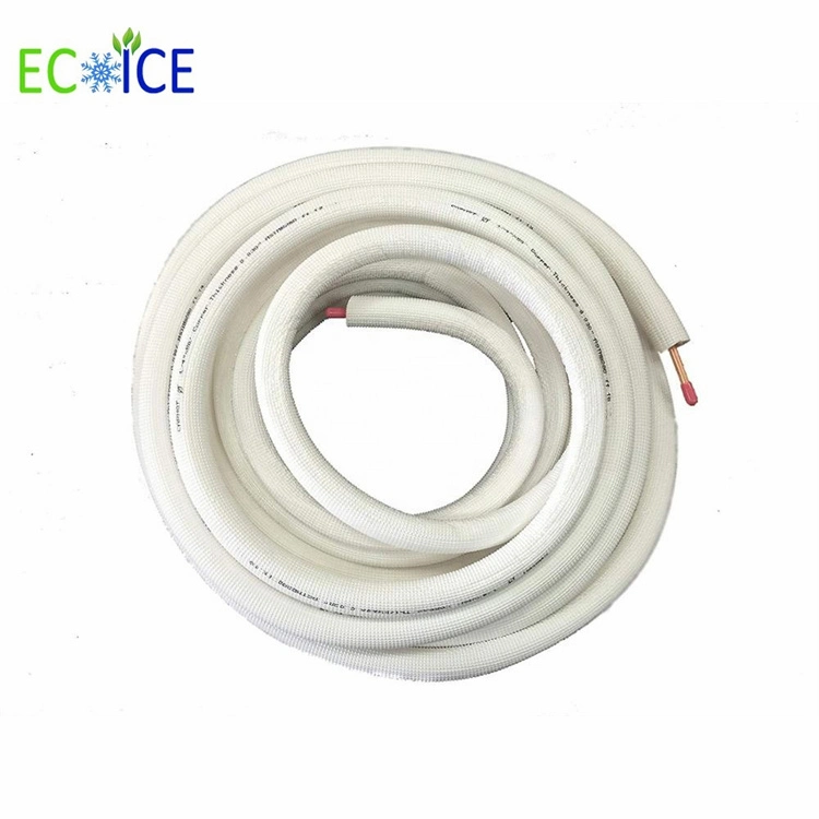 HVAC Capillary Copper Tube Roll Residential Refrigeration Air Conditioner PE Insulated Copper Tube