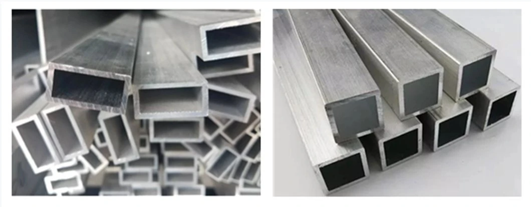 6063 Extrusion Powder Coated Aluminum Square Hollow Aluminium Tube