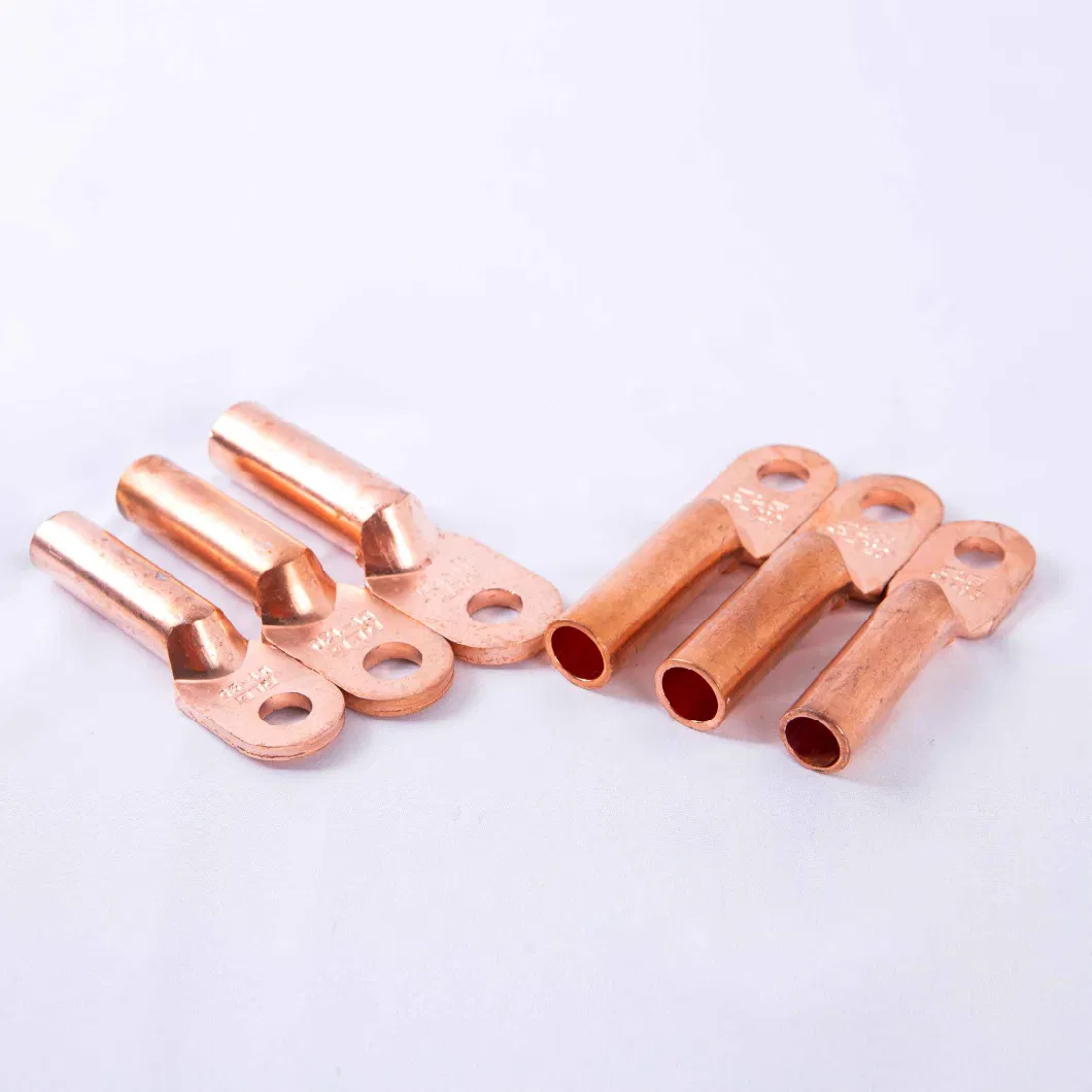 High Voltage Copper Tube Terminal Lug Crimped Connector