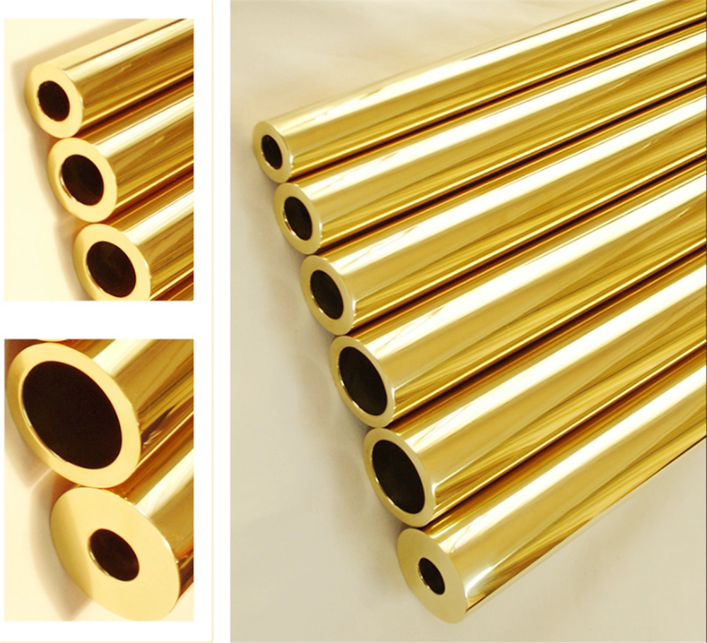 ASTM Customized Seamless C2680 Round Square Admiralty Brass Tube