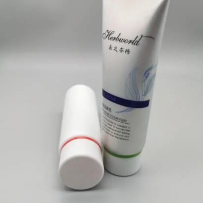 Hand Cream Tube Empty Plastic Aluminum Cosmetic Packaging Abl Tube with Octagonal Cap