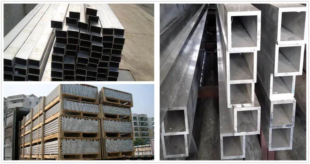 High Quality Price Per Meter 6061 6065 7075 Tent Frame Cylinder Pipe Tube Aluminum Square Tube