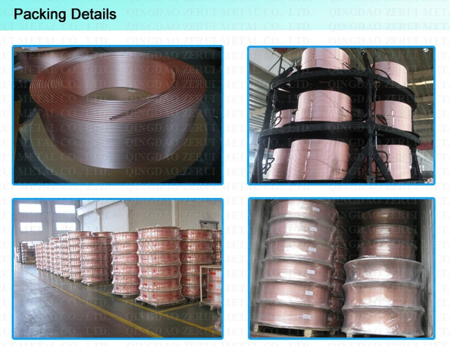 ASTM B743 Level Wound Copper Tubing for Central Air Conditioner