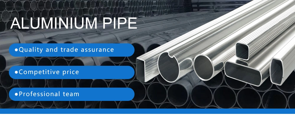 Aluminum Alloy Seamless Pipe Tube 5083 6061 6063 6082 7020 7050 7075 Round Square Aluminum Pipe