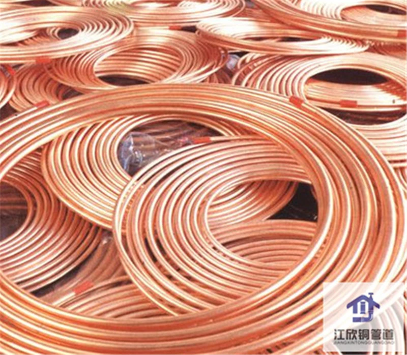 Copper Lwc Level Wound Coil (Plain) Copper Tube Refrigeration