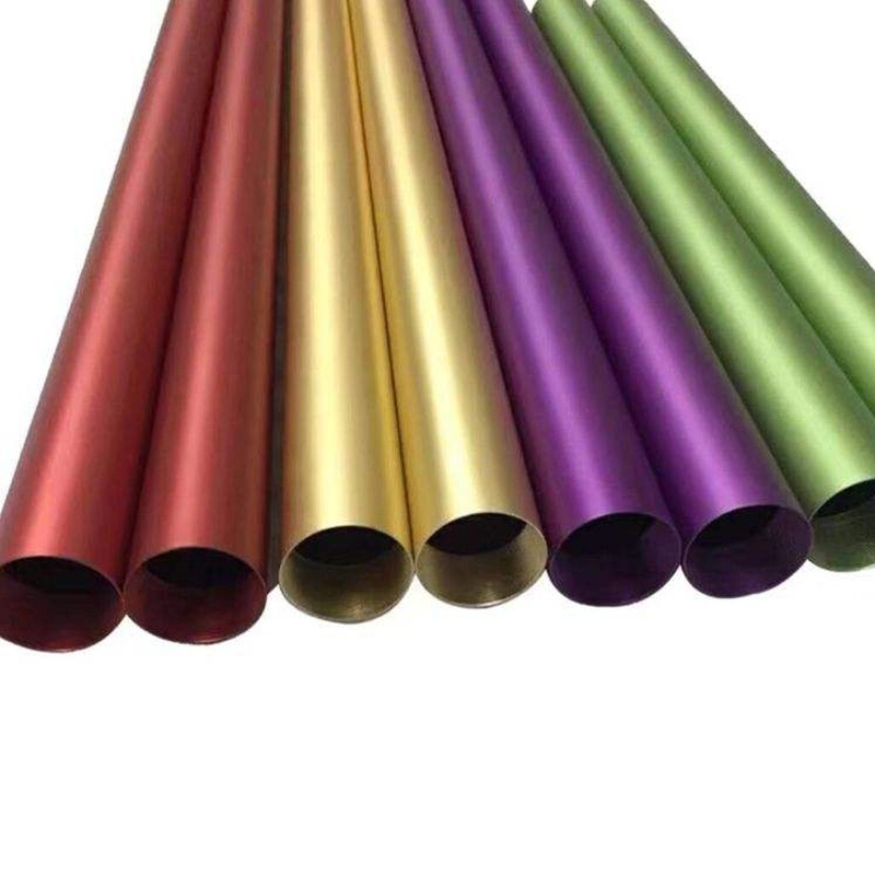 High Strength Seamless Tube Precision Colorful Anodized Aluminum for Tent (6061 6063)