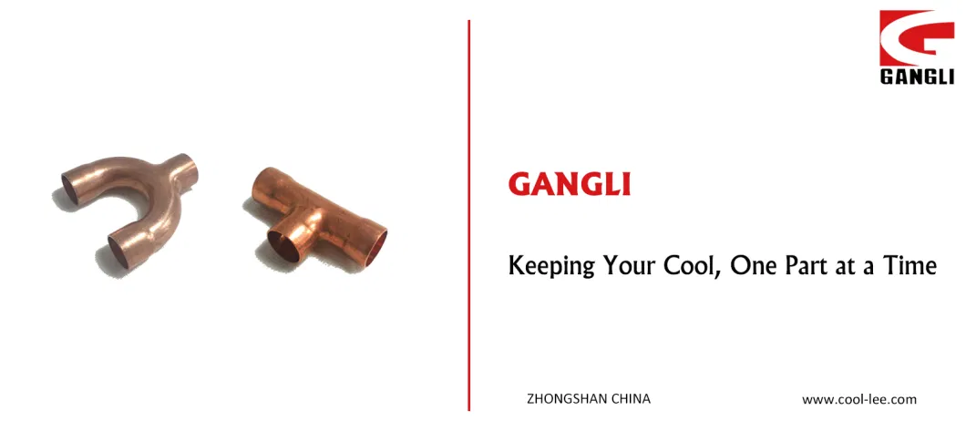 Copper Pipe Fitting Copper Tube Copper Connector for Wholesale for Midea, Daikin, Gree, LG and So on