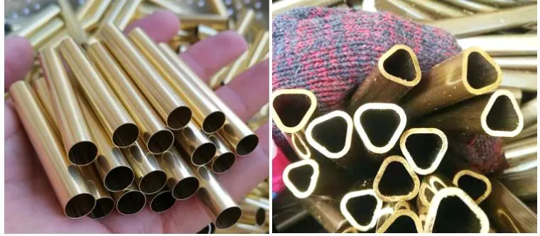 Copper Pipe Refrigeration Parts Copper Tube Brass Tube C68700 Brass Pipe ASTM B135 Copper Tubing Bronze Tubes Seamless Brass Tube