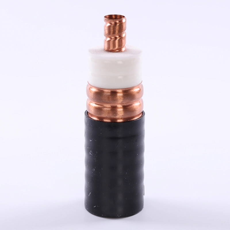 Low Loss7/8 Inches Feeder Cable Helix Copper Tube Coaxial Cable Connector