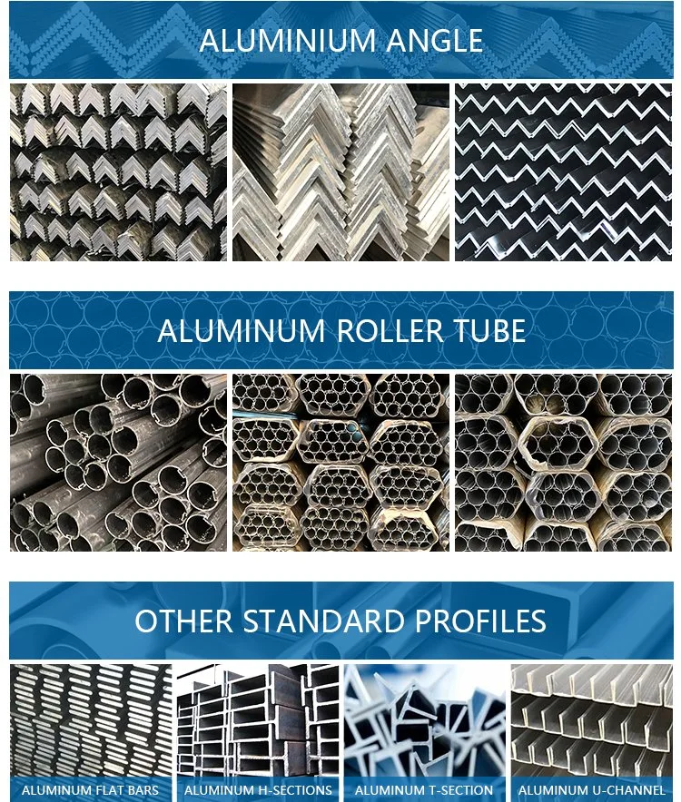 Alloy Extrusion 6063 Powder Coated Aluminum Tube Profile