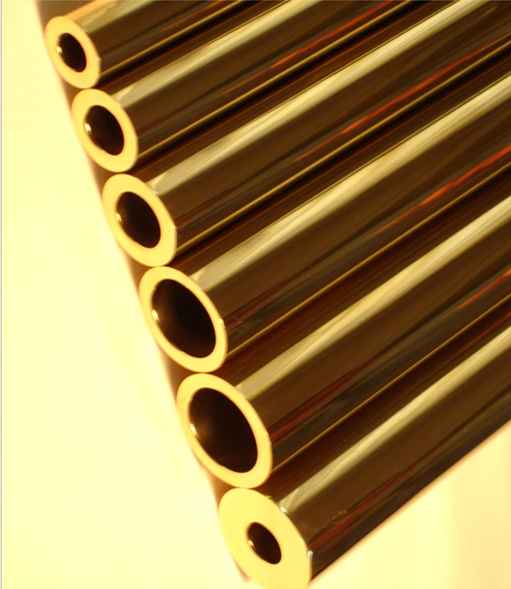 ASTM Customized Seamless C2680 Round Square Admiralty Brass Tube