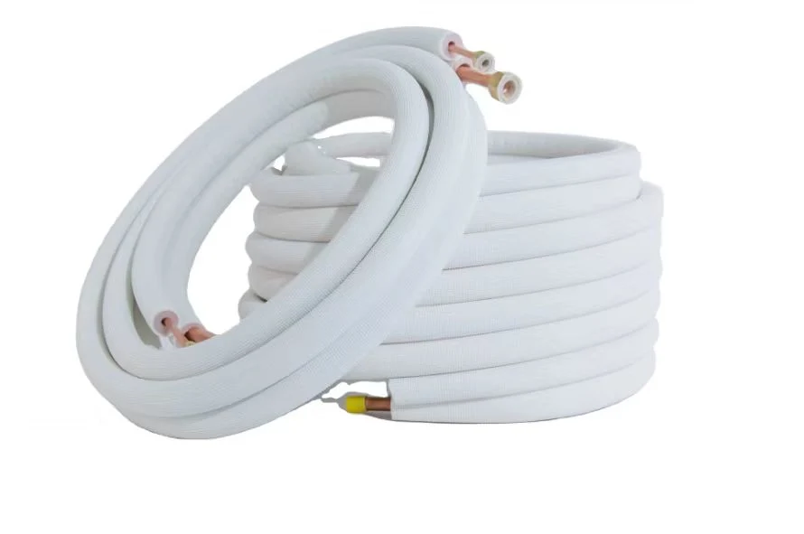 Insulation Air Conditioning Copper Coils ASTM B280 PVC Insulated Copper Tube