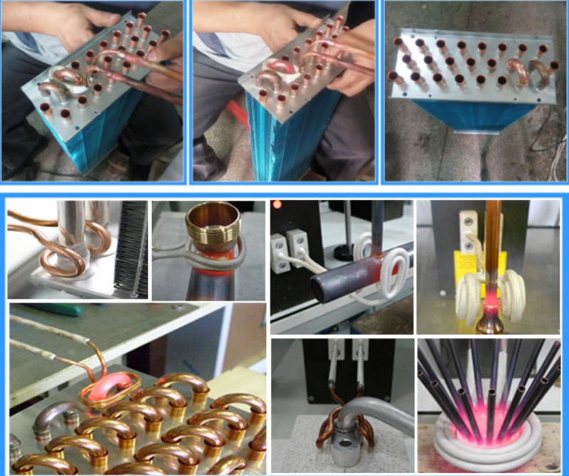 Hot Sales IGBT Digital Induction Heating Machine in Hot -Drawn Tube with 5m, 8m Handle Heater (DSP-50KW)