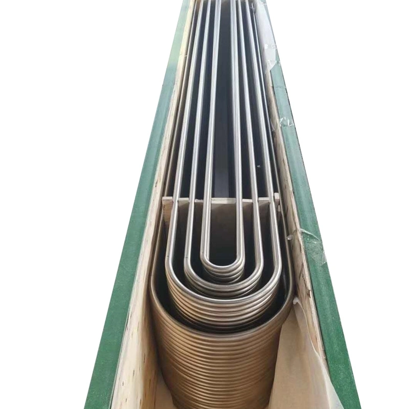 Condenser Heat Exchanger Titanium Tubing for Seafood Farming,Seawater Heat Exchange,Salt Water Heat Transfer,Chemical,Food,Medicine,Metallurgy,Refrigeration