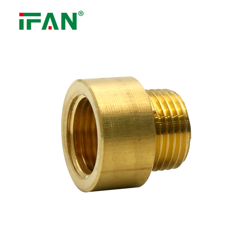 Ifan High Pressure Brass Pipe Connector Copper Fitting Brass Tube Fitting