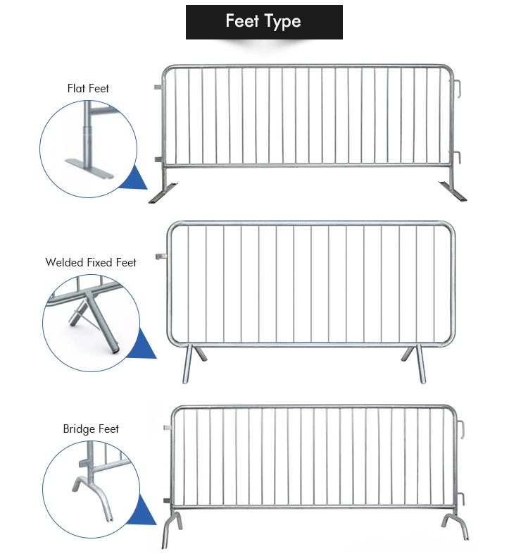 Wooden Pallet, or in Bulk Safety Fence Metal Crowd Control Barrier