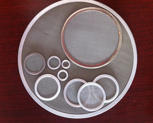 304 Stainless Steel Double Screw Plastic Extrusion Filter Screen