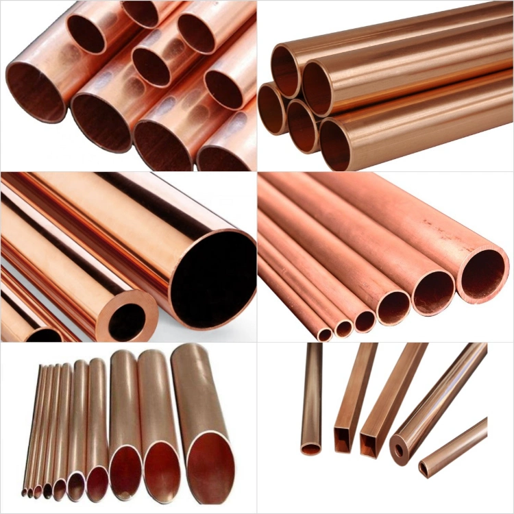 Tianjin Factory Good Price T2 Capillary Seamless Copper Pipes Tube