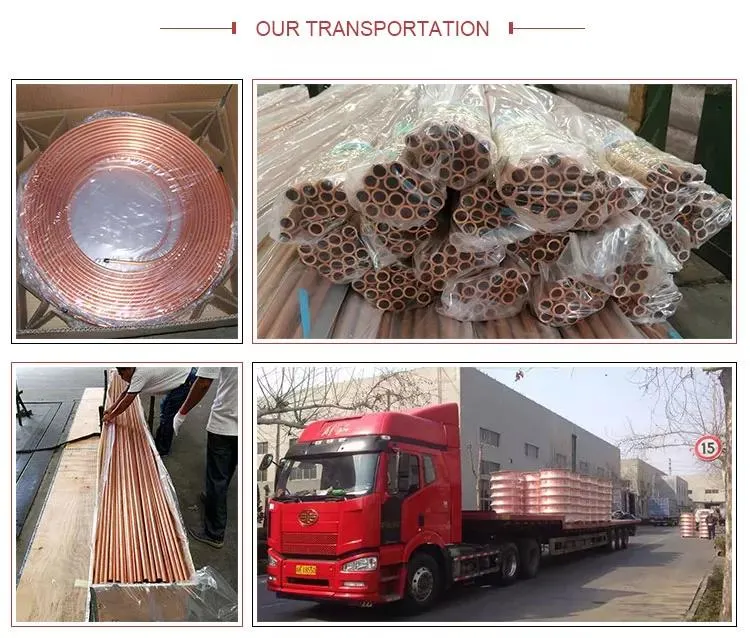 Factory Price Seamless Copper Pipe/Copper Tube for Air Conditioner