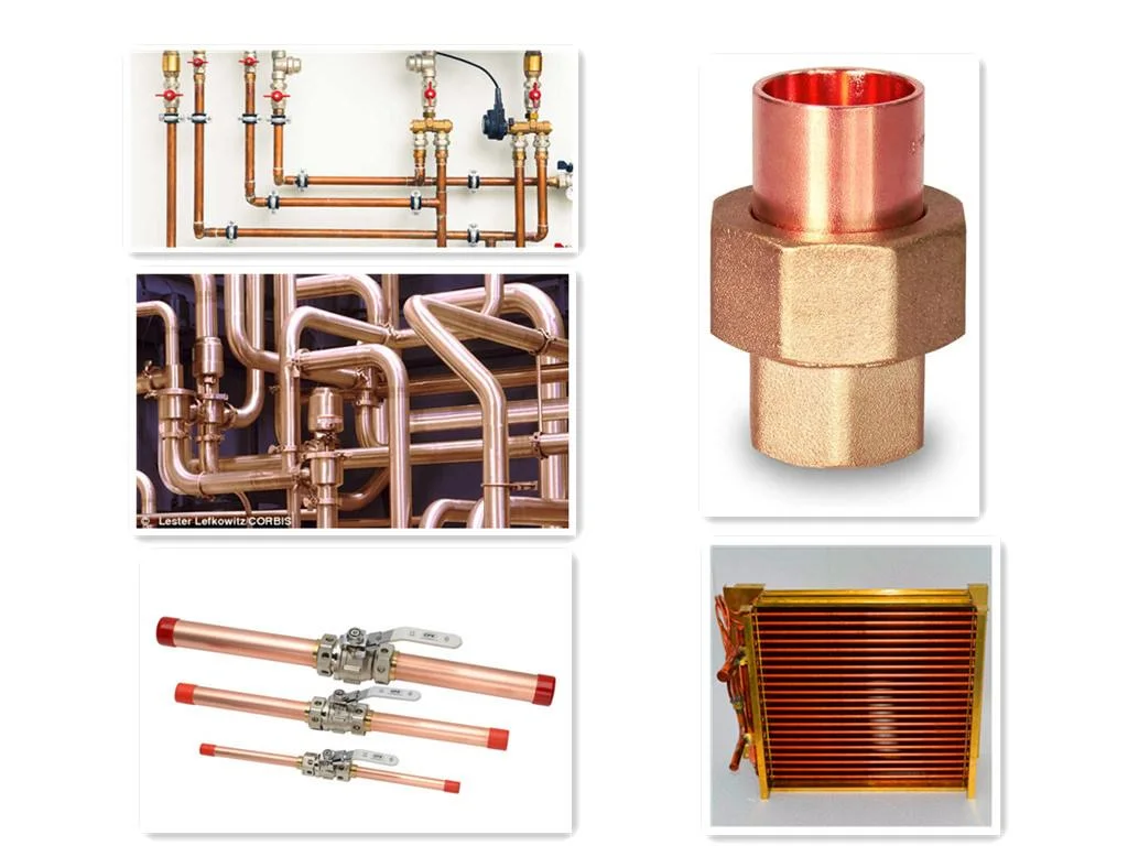 Copper Tube Connecting Red Copper Pipe Coil Capillary Copper Coil Copper Tube Air Conditioner Radiator Copper Tube Refrigerator Radiator