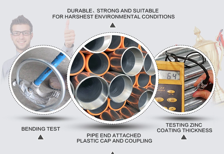 Rmc Steel Electrical Conduit Electrical Pipe UL6 Tubing