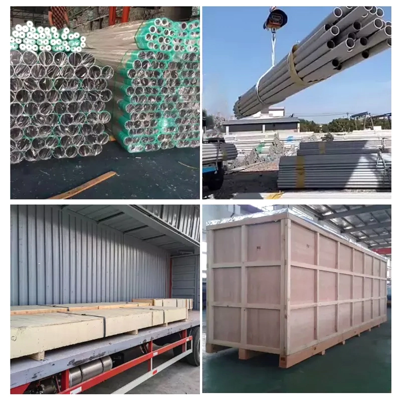 6063 T5 T6 Anodized Pipe Customized Thick Wall Aluminium Tube