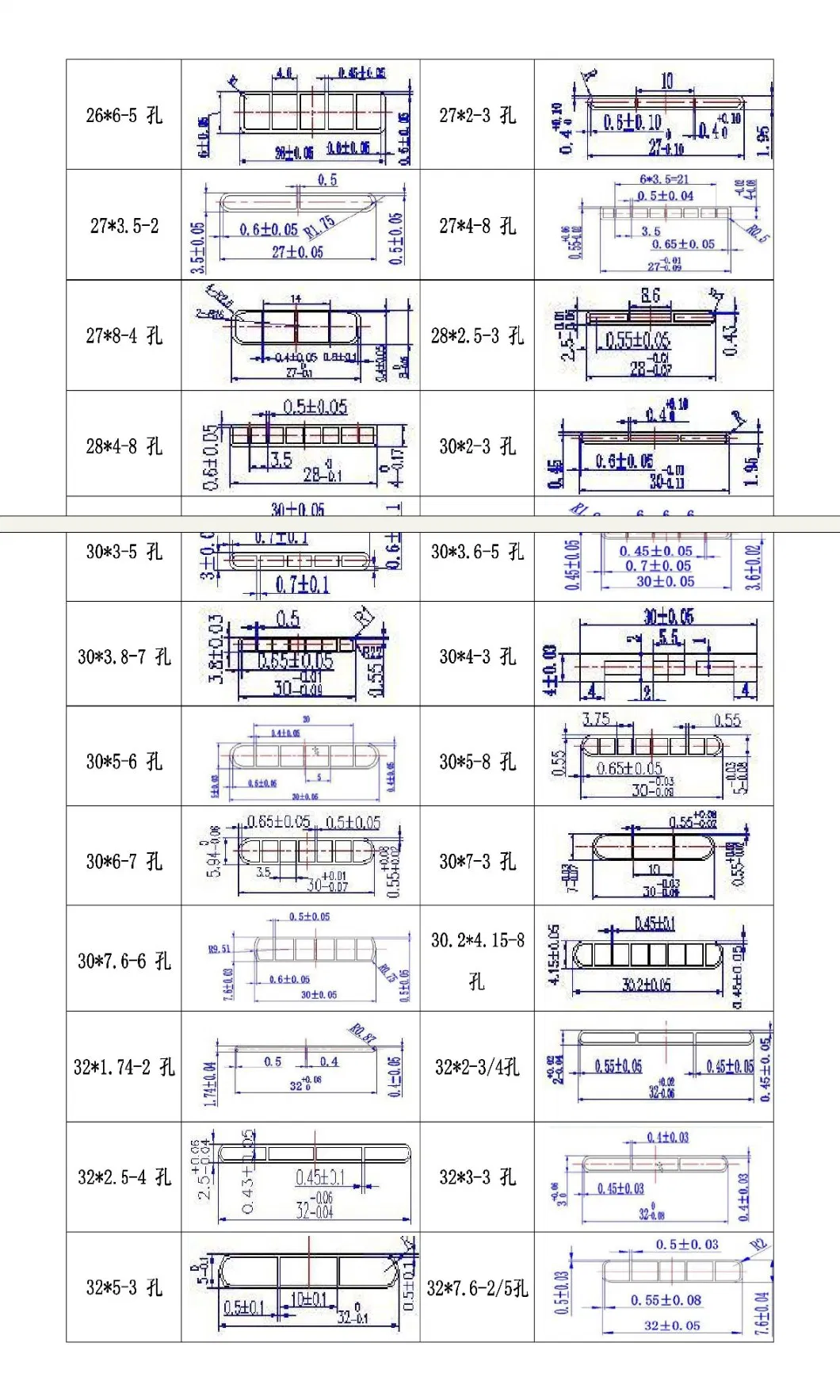 Microchannel Aluminum Tube 3003 Aluminum Profile Microchannel Aluminum Flat Tubing