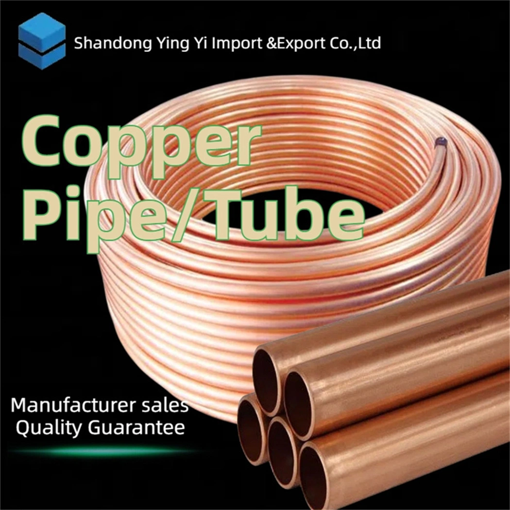 50mm 60mm 10mm Copper Tube and Pipe Copper Heat Pipe