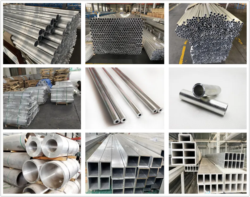 Material 3003 5052 5083 Aluminum Pipe Round Seamless Pipe Aluminum Tubing