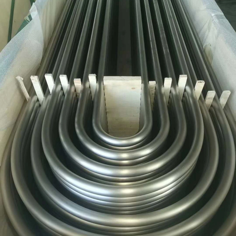 Condenser Heat Exchanger Titanium Tubing for Seafood Farming,Seawater Heat Exchange,Salt Water Heat Transfer,Chemical,Food,Medicine,Metallurgy,Refrigeration